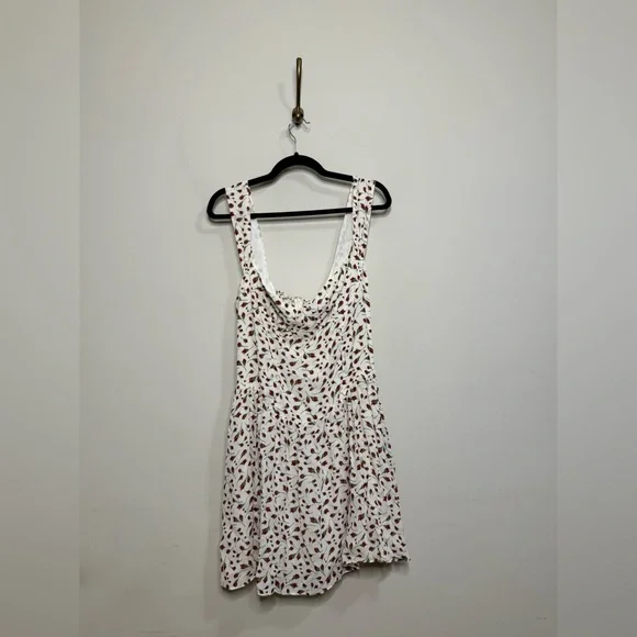 Reformation Binx Dress Mini Dress in Rosebud
